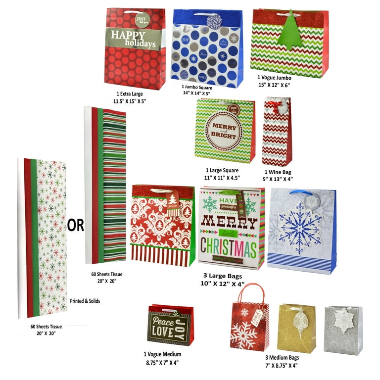 Christmas bags outlet at walmart