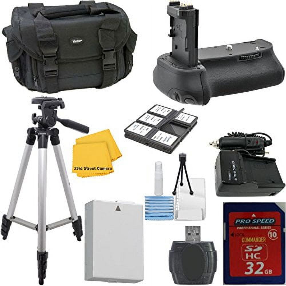 Deluxe Accessory Kit for Canon EOS Rebel T2i, T3i, T4i, T5i, D