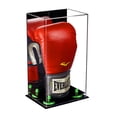 thumbnail image 1 of Deluxe Acrylic Boxing Glove Display Case with Mirror and Green Risers (A092-GRR), 1 of 2