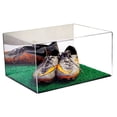thumbnail image 1 of Deluxe Acrylic Cleat Shoe Display Case with Turf Floor and Mirror (A026-TB), 1 of 3
