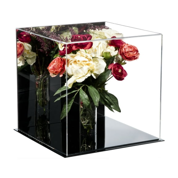 Deluxe Acrylic Collectible Wedding Flower Bouquet Display Case with Mirror (A031-TT)
