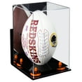 thumbnail image 1 of Deluxe Acrylic Football Display Case with Mirror, Wall Mount and Orange Risers (A060-OR), 1 of 2