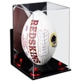 thumbnail image 1 of Deluxe Acrylic Football Display Case with Mirror, Wall Mount and Red Risers (A060-RR), 1 of 1