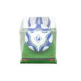 thumbnail image 1 of Deluxe Acrylic Soccer Ball Display Case with Red Risers, Mirror and Turf Base (A027-MRRTB), 1 of 5
