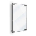 thumbnail image 1 of Deluxe Acrylic Standoff Wall Frame, Clear (5.5" x 8.5"), 1 of 1