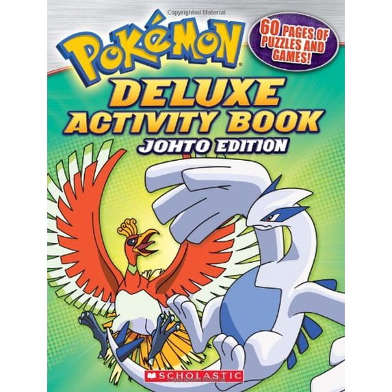 Pre-Owned Pokemon: Johto Deluxe Activity Book (Paperback) 0545177219 9780545177214