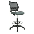 thumbnail image 1 of Deluxe AirGrid Back Drafting Chair with Mesh Gray Fabric Seat, 1 of 3