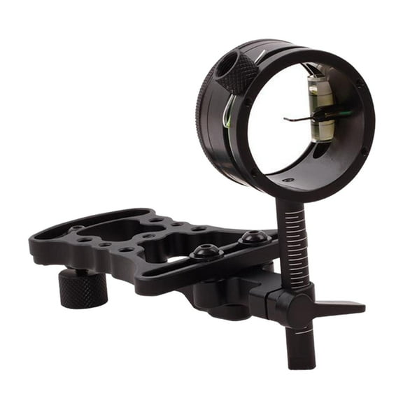 Deluxe Aluminum Alloy Single Pin Bow Sight Ultralight  Compound Bow Sight for Right/Left Hand