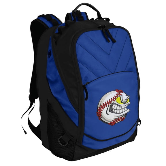 Deluxe Baseball Laptop Backpack Baseball Fan Backpack or School Bag
