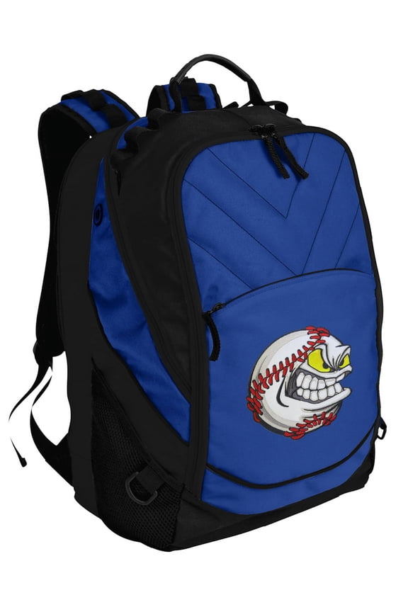 Deluxe Baseball Laptop Backpack Baseball Fan Backpack or School Bag