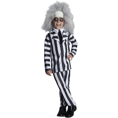 Beetlejuice Deluxe Costume for Kids by Rubies, Boys Large