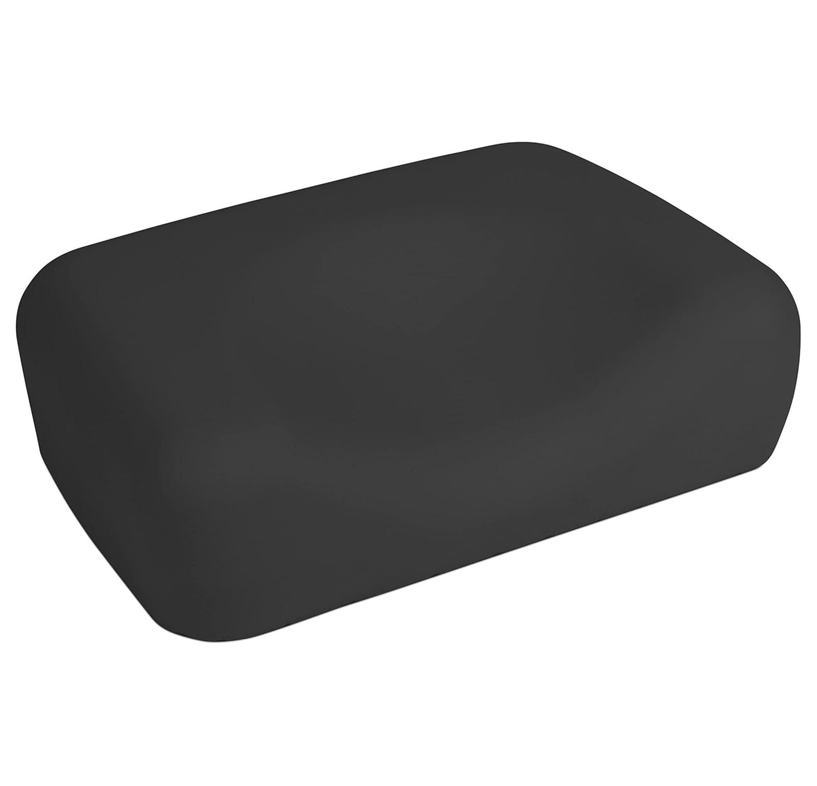 Deluxe Black Contour Tanning Bed Pillow Closed Cell