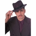 thumbnail image 1 of Deluxe Black Gangster Hat Costume, 1 of 2