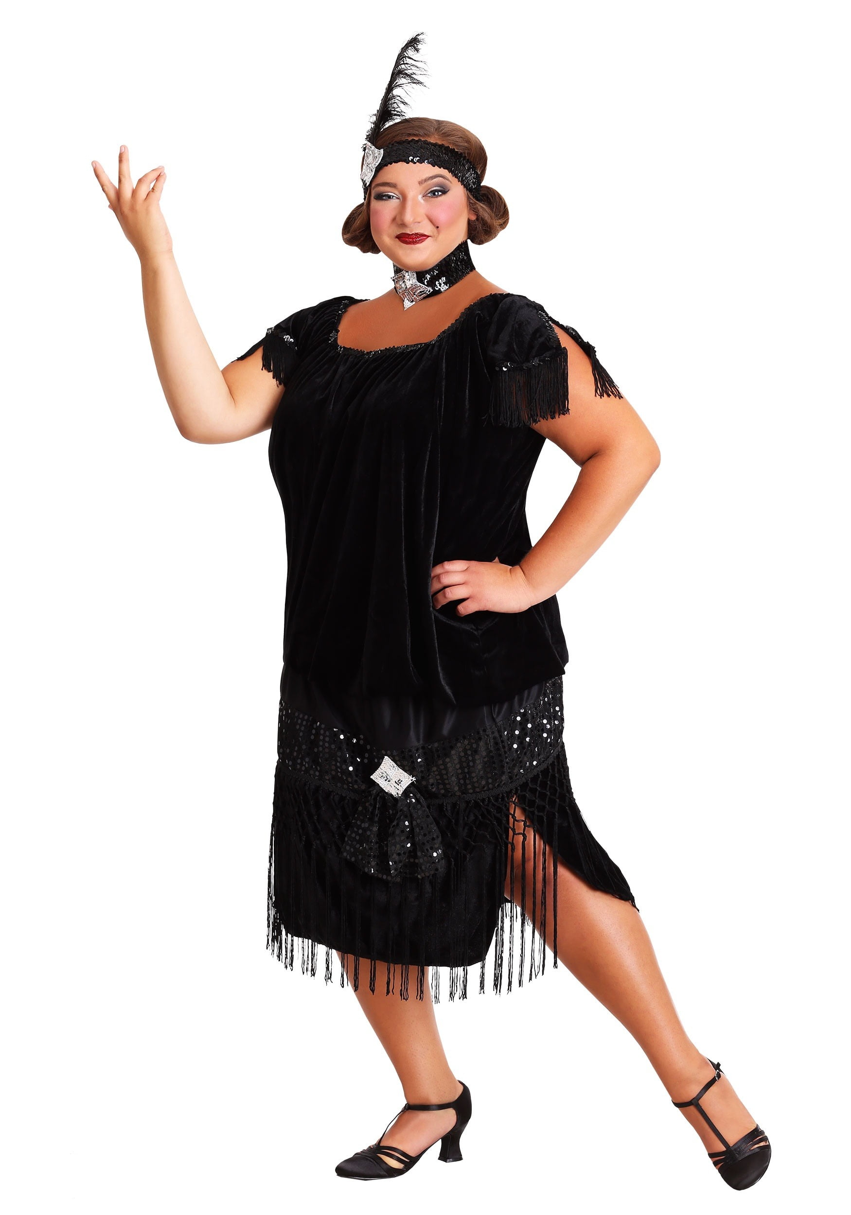 Deluxe Black Size Costume - Walmart.com