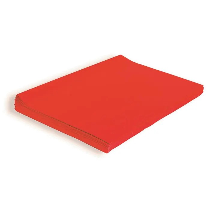 Deluxe Bleeding Recyclable Art Tissue Paper, Black - 24 Sheets