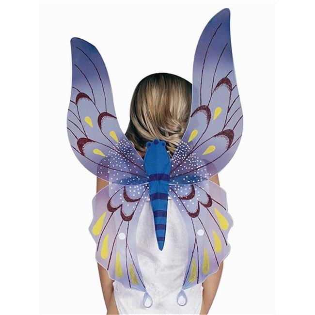 RG Costumes 65266 Blue Fairy Wings Costume