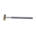 thumbnail image 1 of Deluxe Brass Hammer, Flat and Ballpein, 8 Inches, 1 of 1