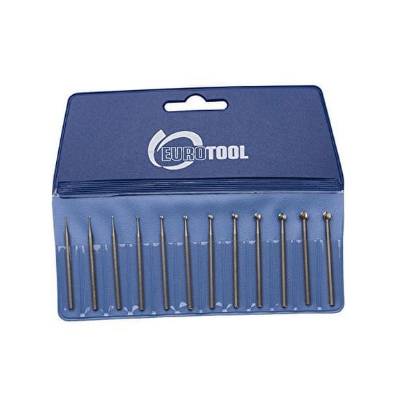 Deluxe Burs, Round Assortment, 12 Pieces | BUR-500.00