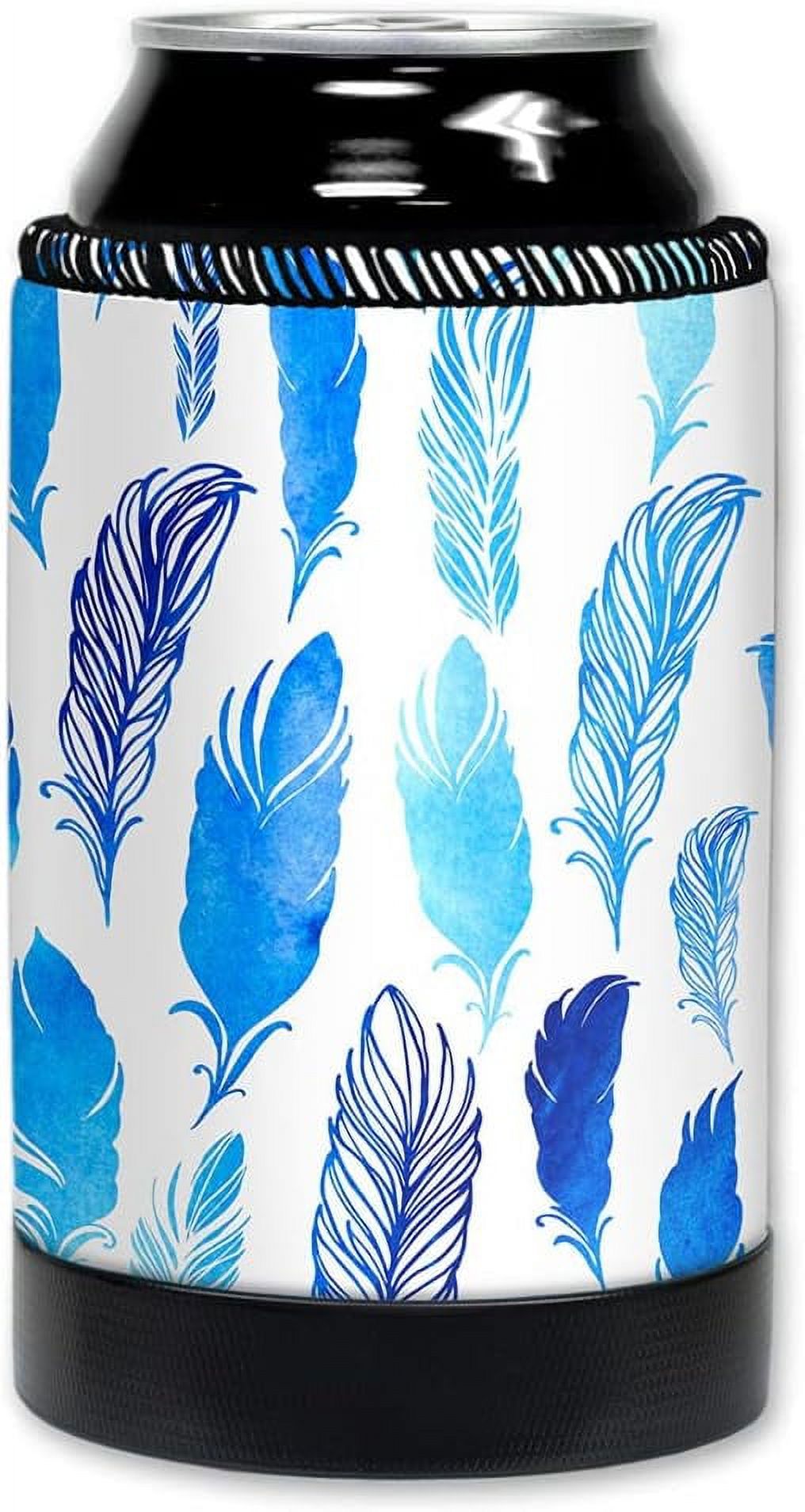 Deluxe Can Cooler (Made in USA) Premium Neoprene Wetsuit Material Beverage Can or Bottle