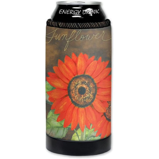 Deluxe Can Cooler (Made in USA) Premium Neoprene Wetsuit Material