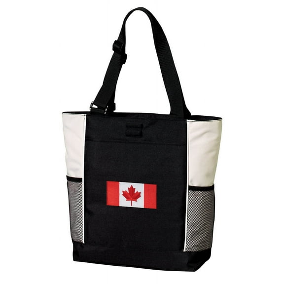 Deluxe Canada Flag Tote Bag Best Canada Totes