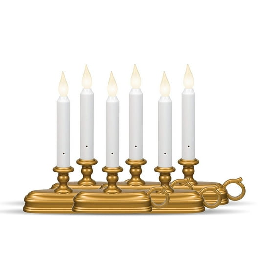 Deluxe Candle Battery Operated Warm White