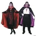 thumbnail image 1 of Alexanders Costumes - Reversible Black And Red Cape - Standard, 1 of 2