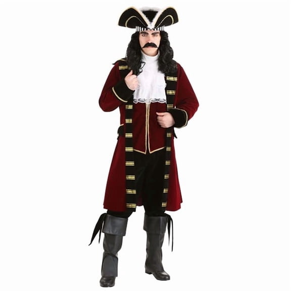 Deluxe Captain Hook Costume for Adults