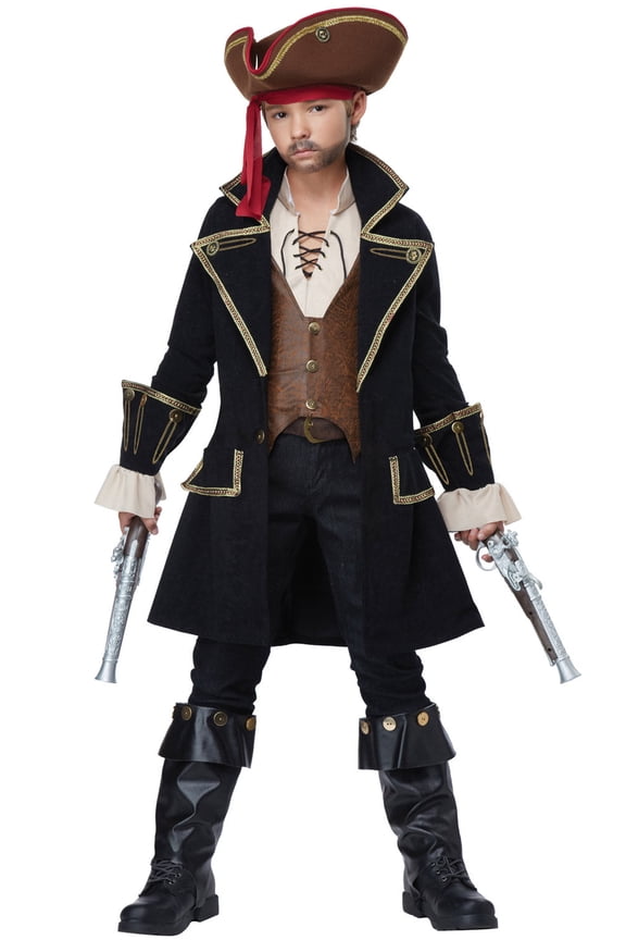 Deluxe Captain Swashbuckler Child Costume