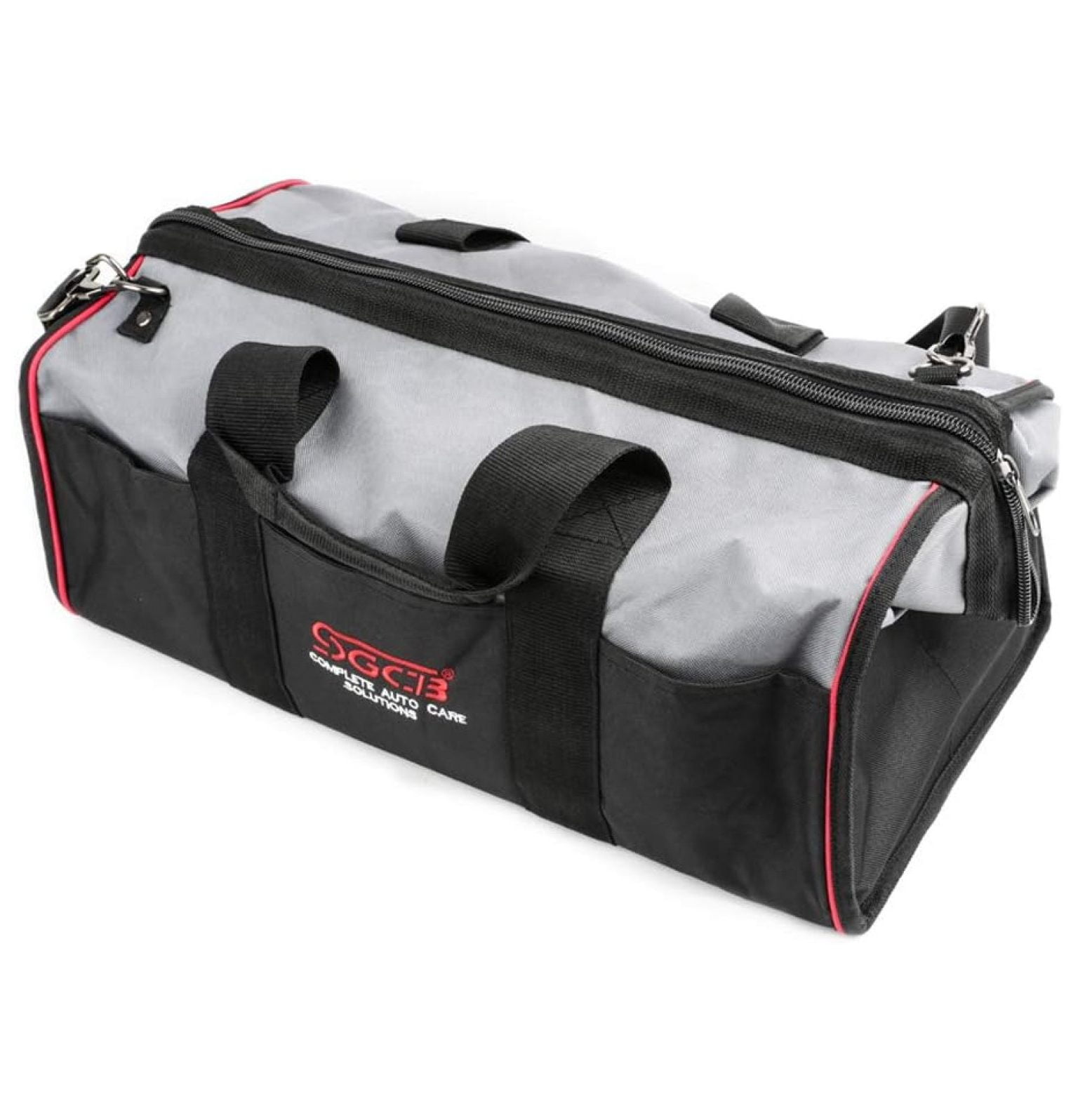 Deluxe Car Detailing Tool Organizer, Ultra Fabric Polisher Bag, Close ...