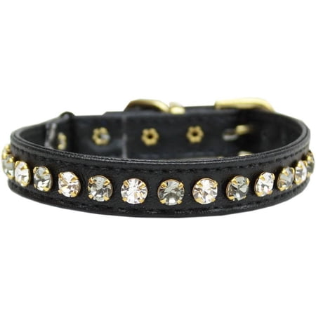 Cat Safety Collar, "One Row Rhinestone Deluxe"