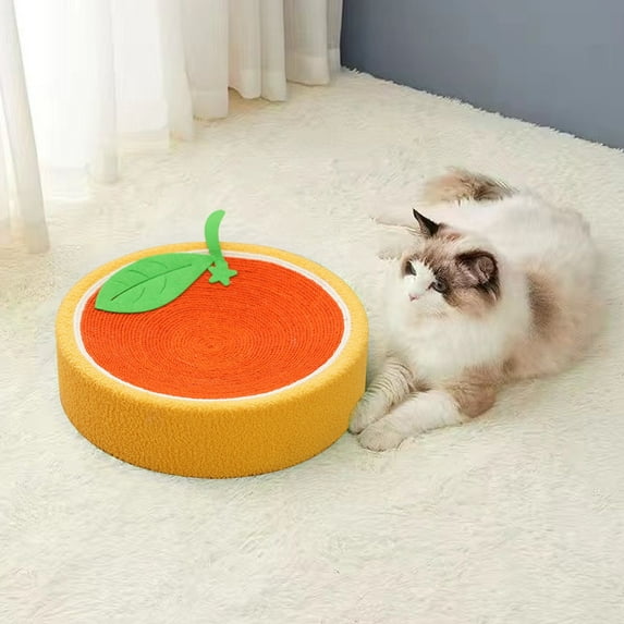 Deluxe Cat Haven Station - 15.7" 3-Way Scratching Lounge & Nap Pod with Ultra-Thick Cardboard, All-in-One Play Zone for Large Cats, Purrfect Christmas Gift