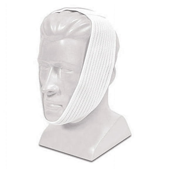 Deluxe Chin Strap, Premium White CPAP Chin Strap, AG302425 - Each