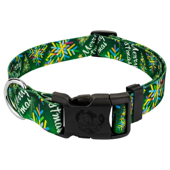 Deluxe Christmas Cheer Dog Collar Limited Edition - Made In The U.S.A., Large
