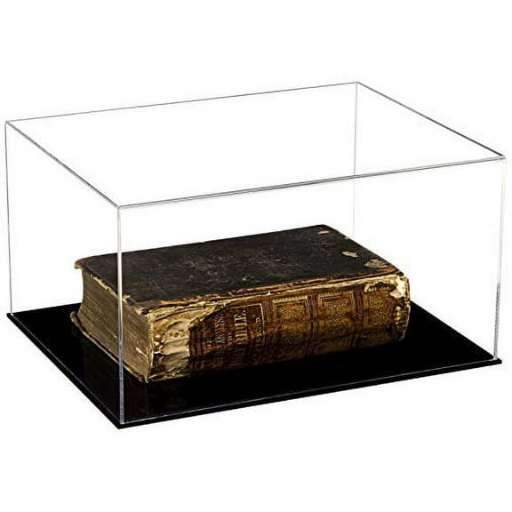 Deluxe Clear Acrylic Book Display Case (A026)