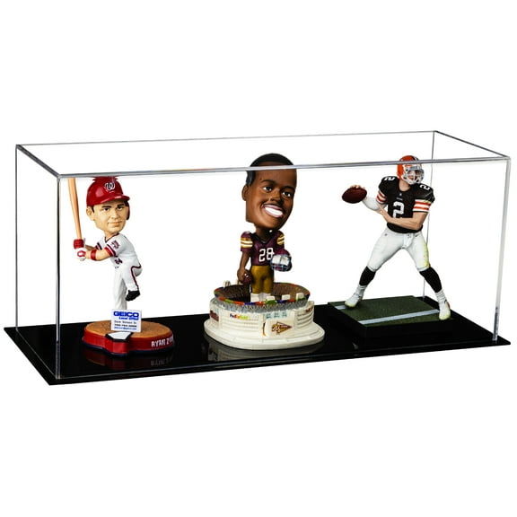 Deluxe Clear Acrylic Display Case for Figurine Miniature Doll Bobblehead or Action Figure (A019-CDS)