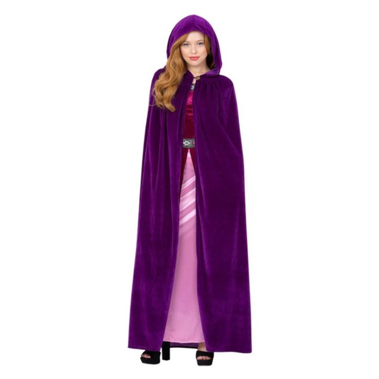 Deluxe Cloak Amethyst Purple Adults Adult Deluxe Cloak Amethyst Purple Adults Adult
