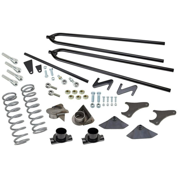 Deluxe Coil Spring Hairpin Radius Rod Rear Suspension Kit