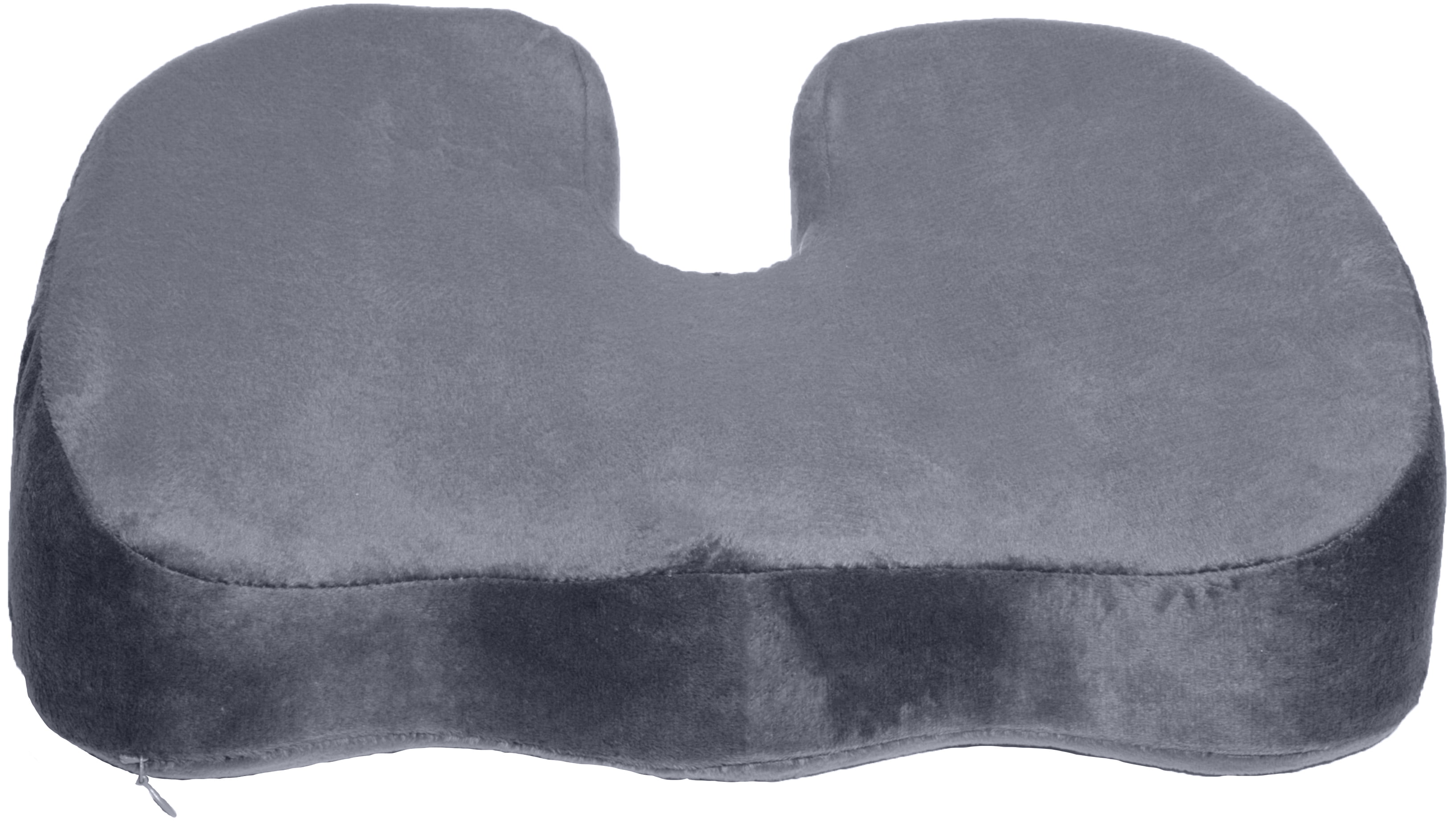 Deluxe Comfort Coccyx Orthopedic Memory Foam – Tailbone Support – Great For  Car Or Office – Seat Cushion, Dark Blue
