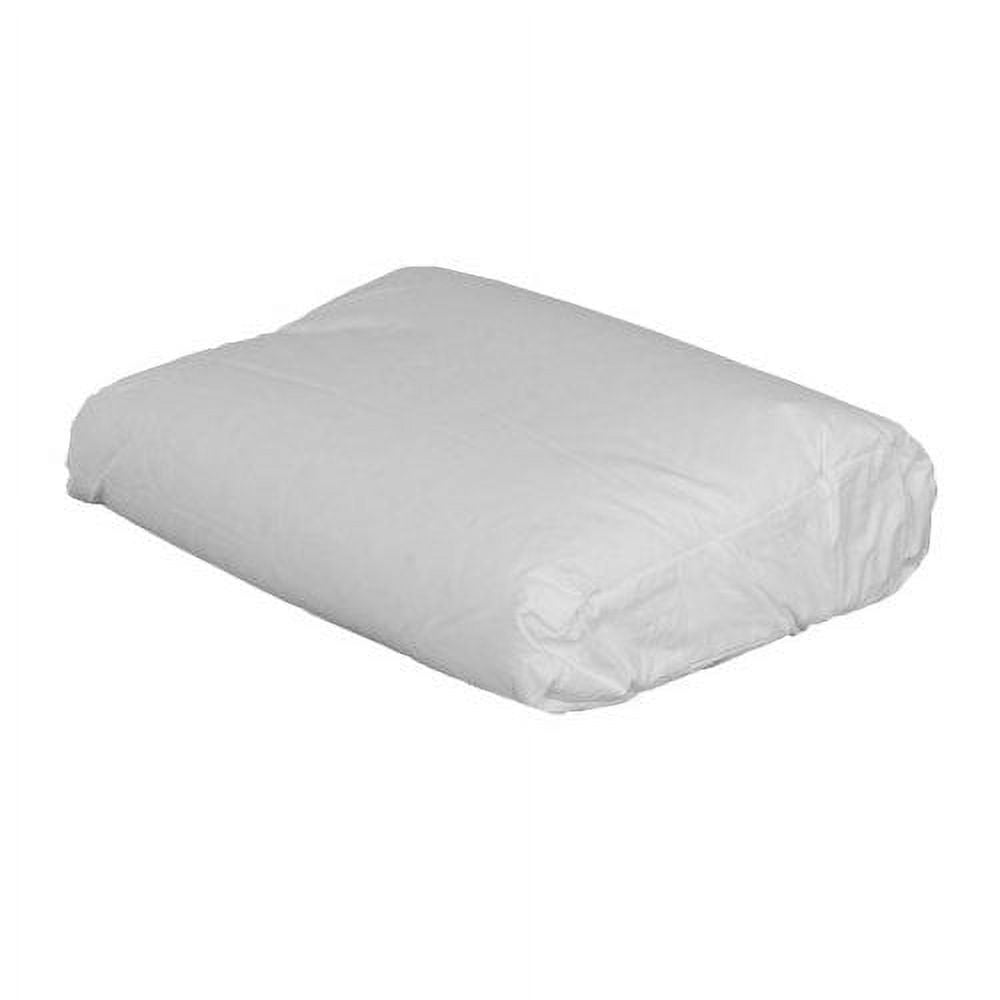 Deluxe Comfort Contour Pillow with Fiberfill Cover