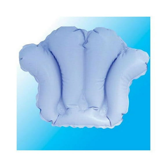 Deluxe Comfort Inflatable Bath Pillow with Suction Cups