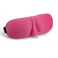 Deluxe Comfort Jet Rest Blink Safe 3D Protective Eye Sleep Mask Light