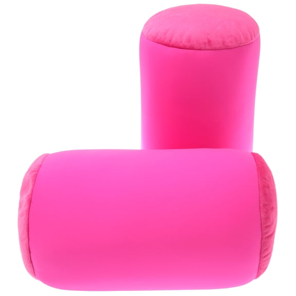 Deluxe Comfort Living Health Products MBR-013-13 Microbead Roll Mooshi Bolster Squish - Rosa Red (Hot Pink)