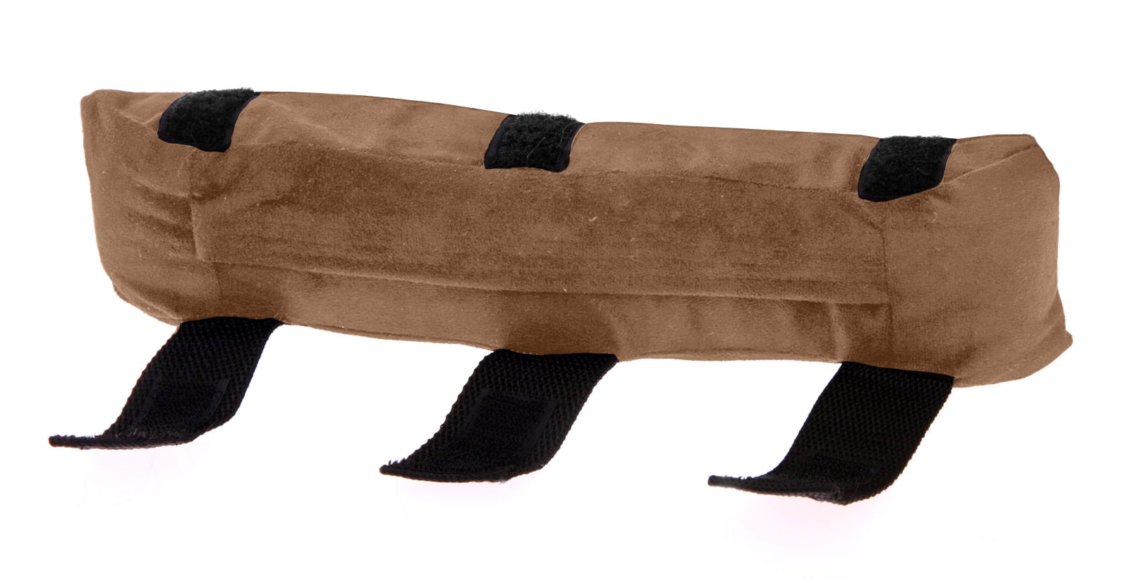 Deluxe Comfort Memory Foam Seat Belt Pad (12" x 3" x 2") Prevent Stock Seat Belt Rubbing and Chaffing – Enhanced Seatbelt Safety – Ideal for Pregnant Drivers – Seat Belt Pad, Tan