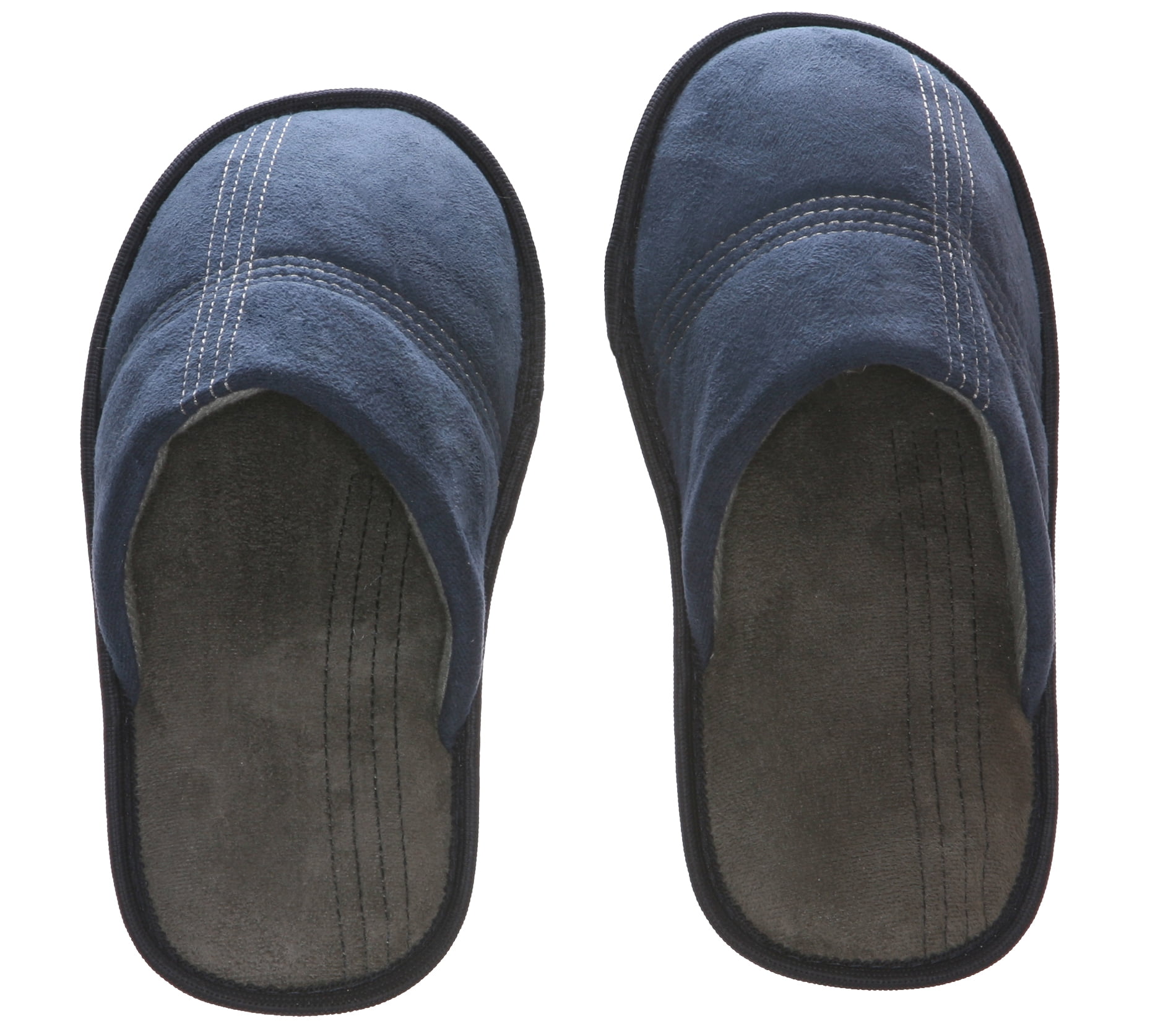 Deluxe Comfort Mens SlipOn Memory Foam Deck Slipper, Size 1112
