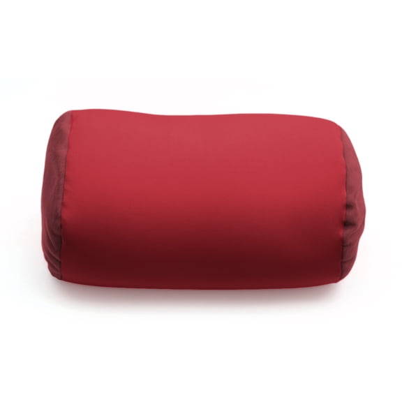 Deluxe Comfort Mooshi Squish Microbead Bed Pillow (14" x 7") – Airy Squishy Soft Microbeads – Eighteen Fun Bubbly Colors to Choose From – Cuddly and Fun Dormroom Accessory – Bed Pillow, Maroon