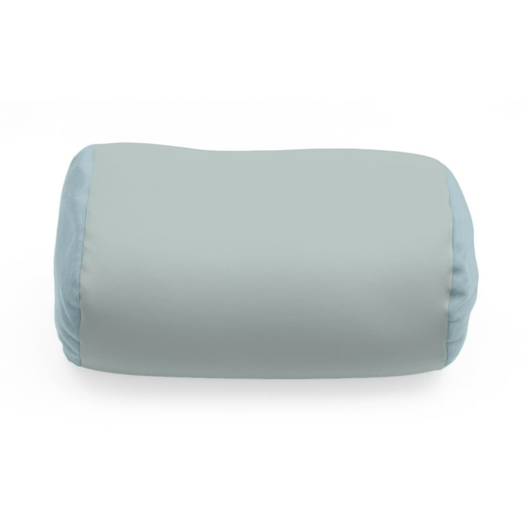 Deluxe Comfort Mooshi Squish Microbead Bed Pillow 14 x 7 Airy Squishy Soft Microbeads Eighteen Fun Bubbly Colors to Choose From Cuddly and Fun Dormroom Accessory Bed Pillow Cadet Grey Walmart