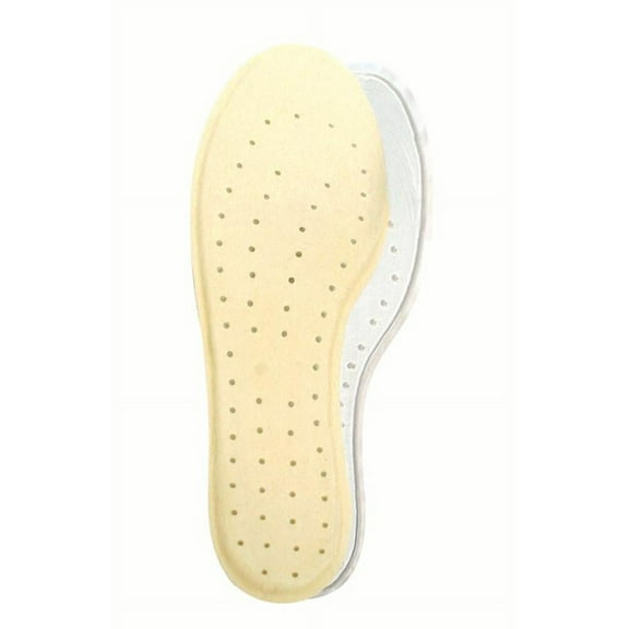 Deluxe Comfort Pu Gel Insole with Sweat Vents - Perforated - Easy to use - Great for Foot Pain - Insoles