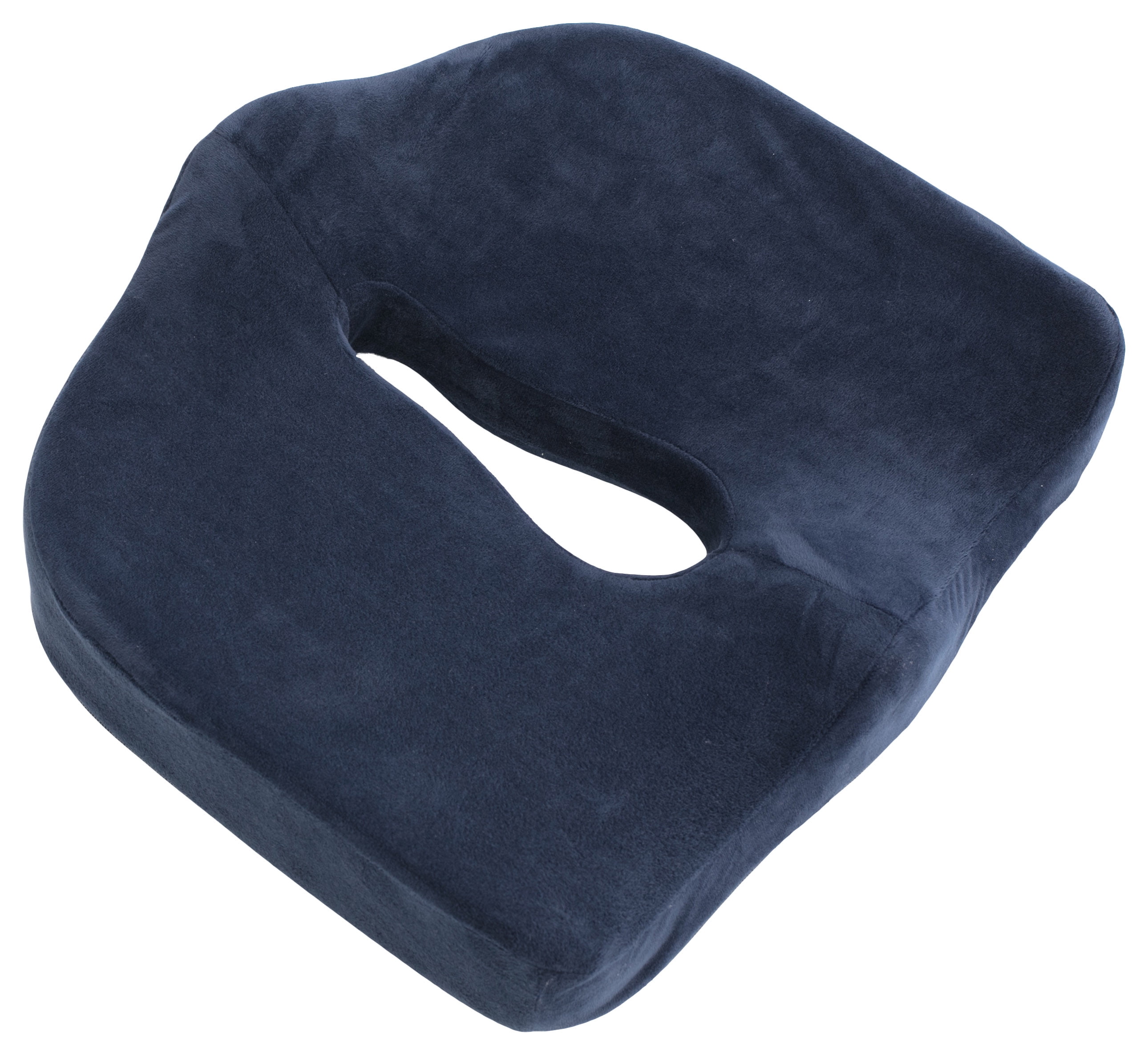 Carex Memory Foam Coccyx Seat Cushion - Tailbone Pain Relief Cushion