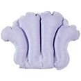 thumbnail image 1 of Deluxe Comfort Terry Bath Pillow – Spa-Quality Terry Cloth – Easily Inflatable with Secure Suction Cups – Hot Tub and Jacuzzi-Safe – Bath Pillow, Purple, 1 of 2